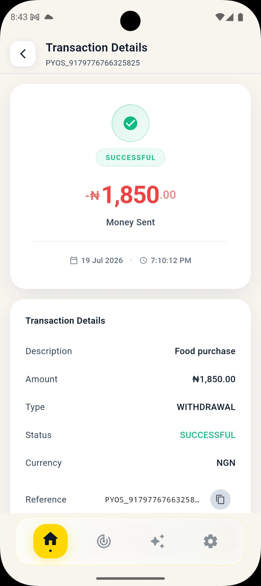 Withdraw to your Payout Accounts.